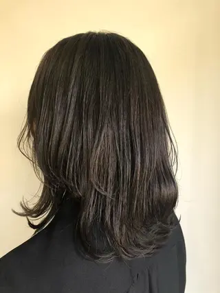 セミロング ヘアアレンジ 奥山 沙季(大井町)のヘアスタイル