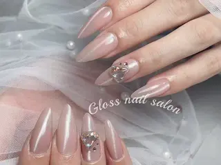 ネイル Gloss nail ジェル&長さだし専門のネイルデザイン