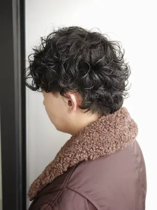 パーマ メンズ お洒落カジュアル🍃 まなとのヘアスタイル