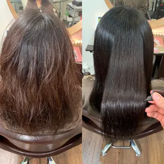 セミロング 平田 晟也のヘアスタイル