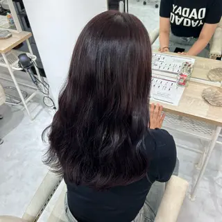 ロング カラー 🥀YUIHA🥀 テザインカラー♥のヘアスタイル