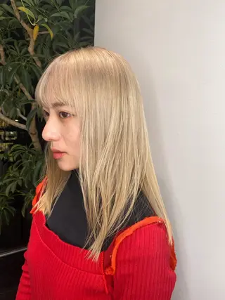 カラー MONIQA原宿所属・デザインカラーウルフ 宙也のヘアスタイル