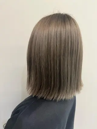 ミディアム 髪質改善/韓国風 /岡崎/松尾優依のヘアスタイル