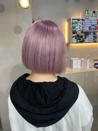 ショート カラー qulim所属・前橋 姫奈のヘアスタイル