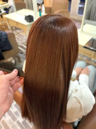 ロング 柏木 輝仁のヘアスタイル