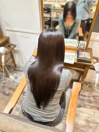 ロング 木下 泰乙のヘアスタイル