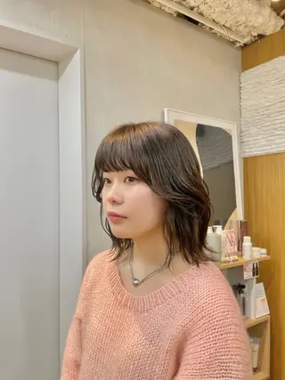 カラー 暖色/透明感カラー /nanami★のヘアスタイル