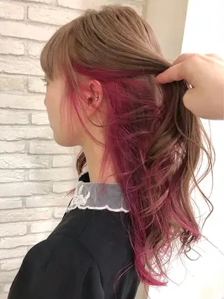 ロング カラー HAUS 片山みほのヘアスタイル