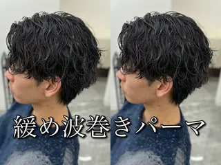 パーマ メンズ 🍐シャドウパーマ メンズ特化/守岡🍐のヘアスタイル