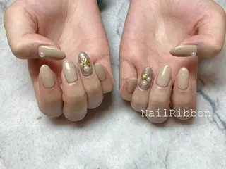 ネイル ネイルリボン 石田のネイルデザイン
