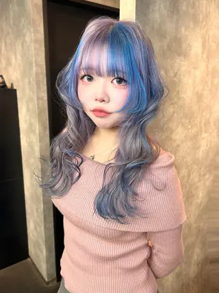 セミロング 鈴木 華奈のヘアスタイル