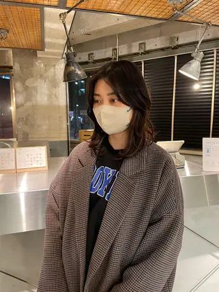 ミディアム カラー ショートカット募集中 /NAGISAのヘアスタイル