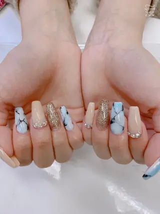 セミロング JNA認定講師🌸 RIEのネイルデザイン