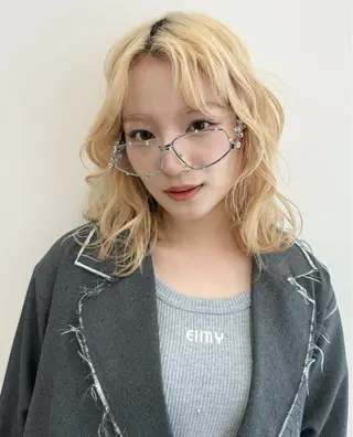 カラー Defi【ディフィー】所属・defi/ rinaのヘアスタイル