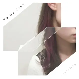 セミロング カラー Hair mission【ヘアーミッション】心斎橋所属・エクステ／レイヤー 落合/心斎橋のヘアスタイル