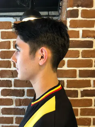 メンズ ✨色持ちの良い艶 カラー✨蟹江真世のヘアスタイル