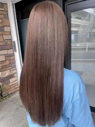 ロング カラー ハイトーン/韓国風/ 艶髪/吉祥寺のヘアスタイル