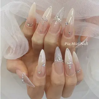 ネイル HANA 長さだしのネイルデザイン