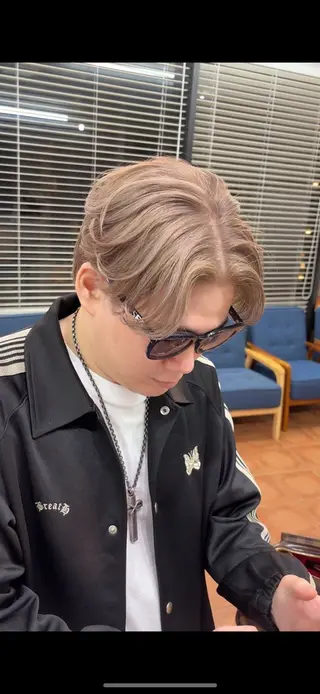 カラー メンズ メンズ/メッシュ ‪‪/セット/aoiのヘアスタイル