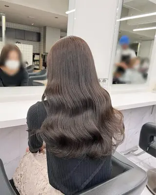 ロング カラー 🥂上品ワンホンヘア 🥂nozomiのヘアスタイル