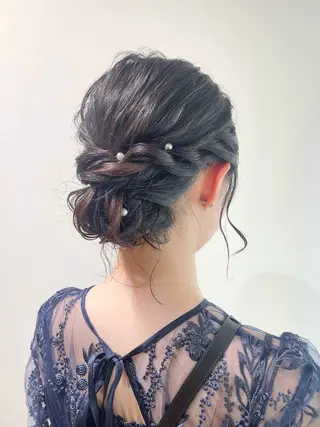 セミロング ヘアアレンジ ｺﾄﾐ【メンズ特化】 女子ウケ提案🫶🏻のヘアスタイル