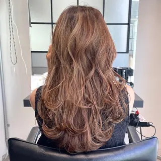 ロング カラー DX SHARE SALON所属・matka白髪ぼかし 大人ヘア/KEIKOのヘアスタイル