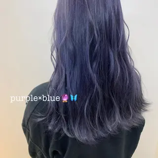 ロング カラー yuka .のヘアスタイル