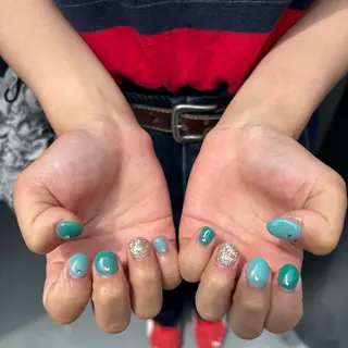 ネイル IROHA NAIL 長谷川唯惺のネイルデザイン