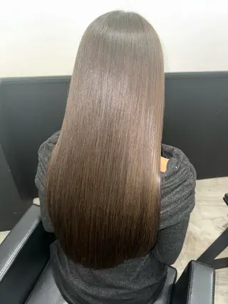 ロング 髪質改善【due hair】砂川 翔のヘアスタイル