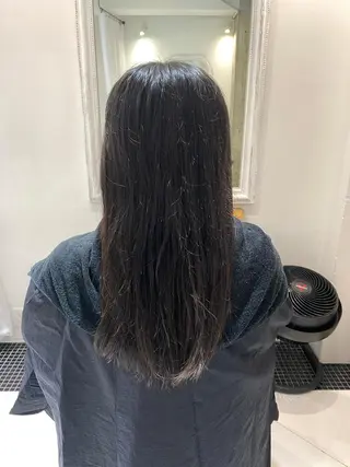 セミロング カラー ducha所属・DUCHA Tomida naoのヘアスタイル