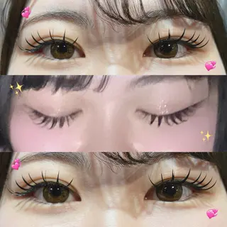 マツエク・マツパ alushe 平井店 みゆき🍒のマツエク・マツパデザイン