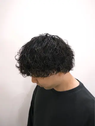 パーマ 徳田 恭助のヘアスタイル