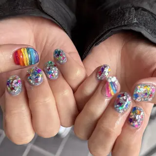 ショート 小川 柚香のネイルデザイン