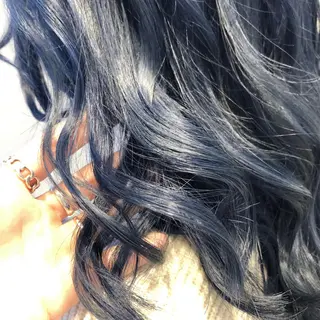 ロング カラー ヘアアレンジ 吉野 優子のマツエク・マツパデザイン