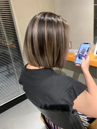 ショート mizuki /ケアブリーチのヘアスタイル