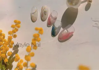 ネイル Maylie nail 大森店所属・大森Maylie Kayaのネイルデザイン