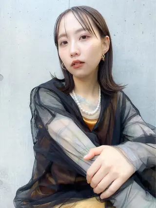 ミディアム channel所属・Natsumi ❤︎のヘアスタイル