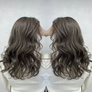 ロング カラー tocca 💜石田愛結💜のヘアスタイル