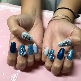 ミディアム ネイル 《LB》ラブリエ Nail&eyeのマツエク・マツパデザイン