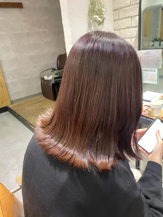 ミディアム カラー Hello Design Coconeel所属・UNJOUR / kannaのヘアスタイル