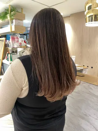 カラー 🫧細谷 ほの🫧のヘアスタイル