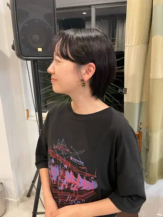 カラー 大庭 渚紗のヘアスタイル