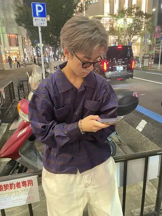 カラー 小嶋 蒼斗/美髪矯正 /顔周り/レイヤーのヘアスタイル