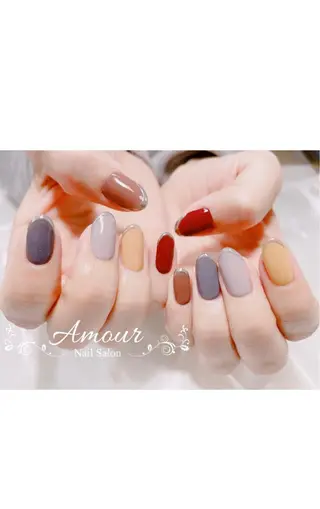 ネイル nailsalon ♡amour♡のネイルデザイン