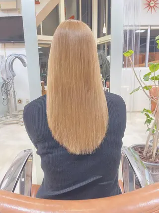 ロング HIKARI🐈‍⬛ レイヤー×デザインのヘアスタイル