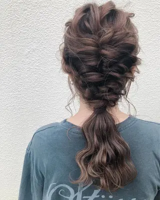 ロング ヘアアレンジ tocca八王子 AYAKAのヘアスタイル