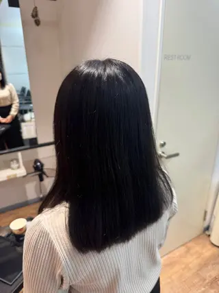 ミディアム hip's eyes 渡辺舜のヘアスタイル