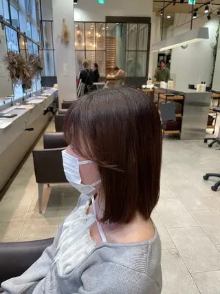 ショート レイヤーカット /momocaのヘアスタイル