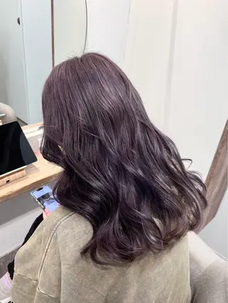 ロング カラー Yuna ユウナのヘアスタイル