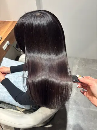 セミロング SALOWIN上野店所属・美髪ヘア 🤍erikaのヘアスタイル